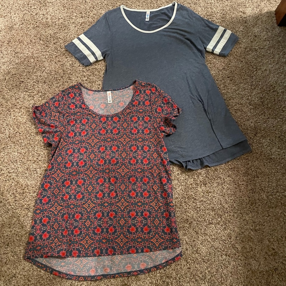 Lot of two LuLaRoe tops